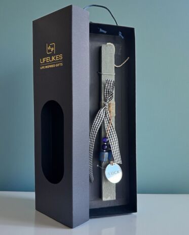 Λαμπάδα Lifelikes ΜΜ Μπεγλέρι Μπλε-2 Σχέδια-1Τμχ (04.21.00.000.7311) (3)