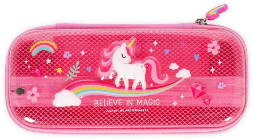 Legami Pencil Case-Wonderwow-Unicorn (PCR0001) (0)