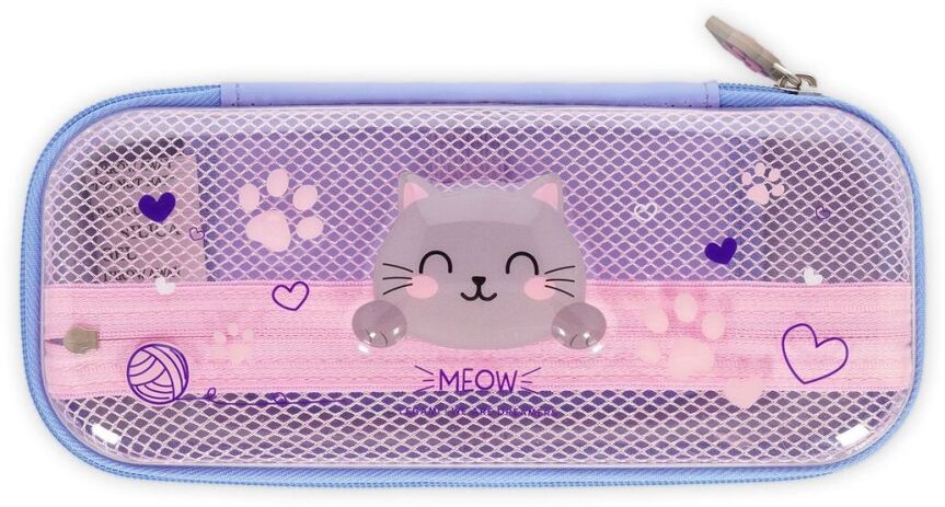 Legami Pencil Case-Wonderwow-Kitty (PCR0003) (0)