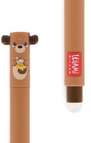 Legami Erasable Pen Teddy Bear-Red Ink (EP0024) (1)