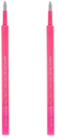 Legami Refills Gel Pen Lovely Friends-Lovely Friends Refill Set-Neon Pink (REFCPP0007) (1)