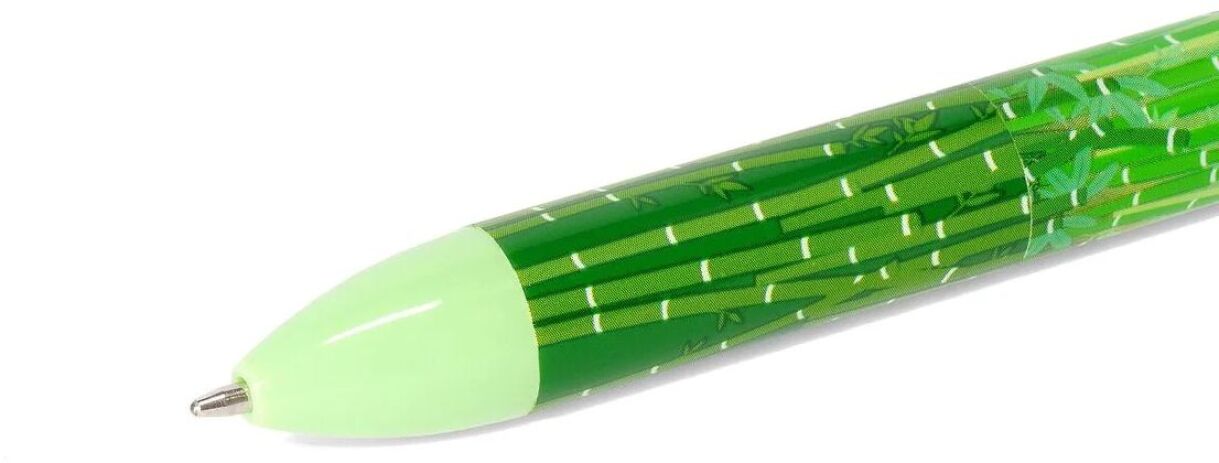 Legami Click &  Clack Two Color Ballpoint Pen-Panda (CLICK0025) (1)