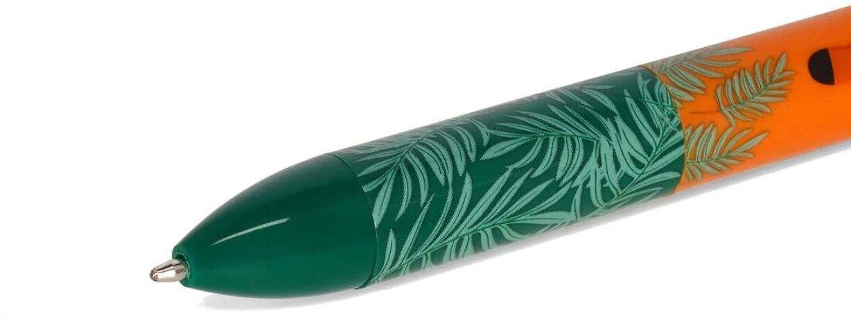 Legami Click & Clack Two Color Ballpoint Pen-Tiger (CLICK0028) (1)