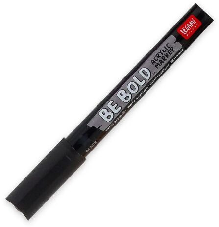 Legami Acrylic Marker-Be Bold-Black (ACM0001) (0)