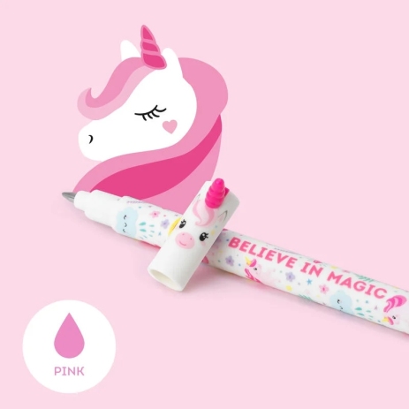 Legami Erasable Pen Unicorn-Pink (EP0013) (2)
