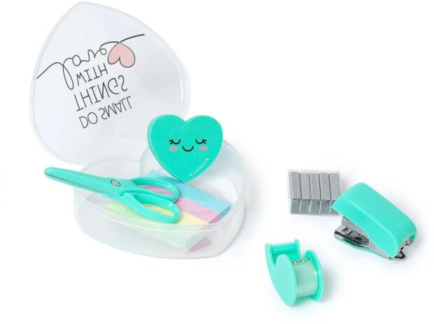 Legami Mini Stationery Set Heart (SET0002) (0)