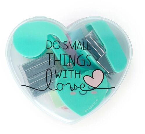 Legami Mini Stationery Set Heart (SET0002) (1)