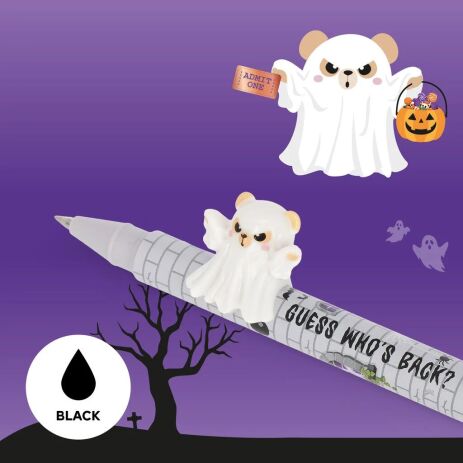 Legami Halloween Στυλό Gel-Lovely Friends-Spooky Party 2pcs. (CPPSET3) (4)