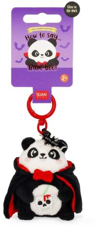 Legami Halloween Λούτρινο Μπρελόκ-Super Soft!-Tiny-Panda Bam-Boo (SPK0021) (1)