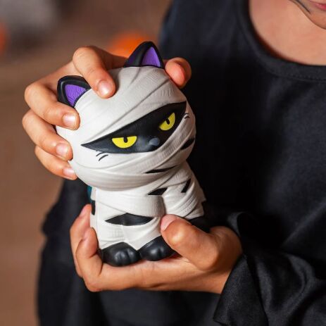 Legami Halloween Μπαλάκι Antistress-Stress Less-Kitty Mummy (SQIF0020) (3)