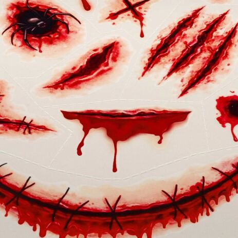 Legami Halloween Τατουάζ-Creepy Tattoos-Scar (SFT0001) (2)