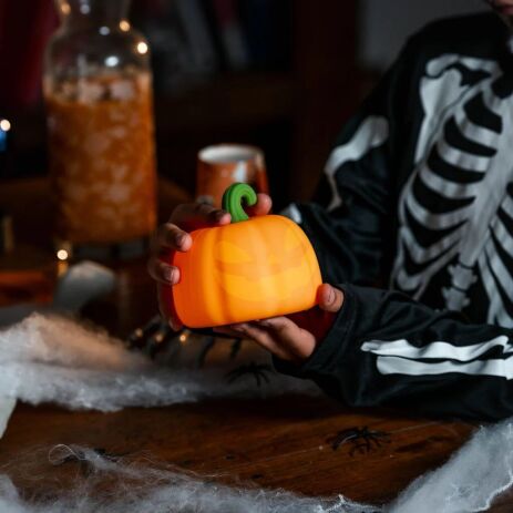 Legami Halloween Φωτάκι Νυκτός Επαναφορτιζόμενο-Soft Dreams-Pumpkin (SIL0001) (8)