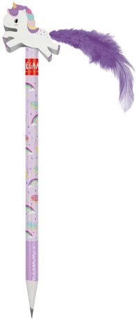 Legami Pencil With Eraser-Unicorn (UNI0001) (0)