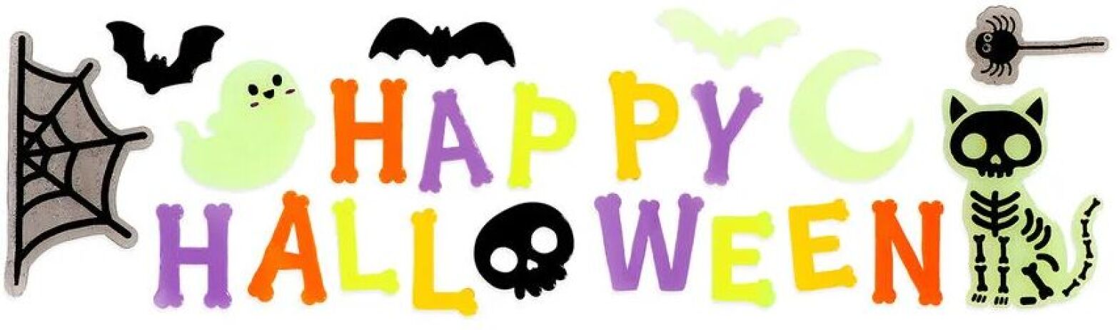 Legami Halloween Αυτοκόλλητα Παραθύρου-Windo-Glow-Large (GGH0003) (1)