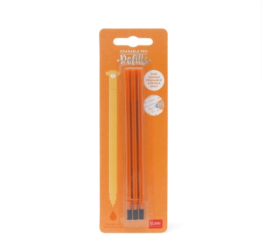 Legami Refills Erasable Pen-Orange 6pcs. (REFEP0011) (1)