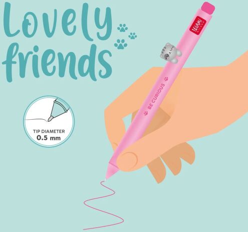Legami Gel Pen-Lovely Friends-Kitty (CPP0002) (2)