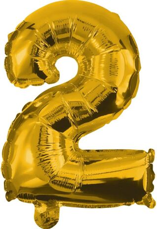 Foil Μπαλόνια Χρυσά No2 85cm (91186) (0)