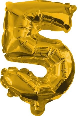 Foil Μπαλόνια Χρυσά No5 85cm (91189) (0)