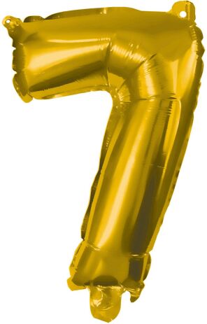 Foil Μπαλόνια Χρυσά No7 85cm (91191) (0)