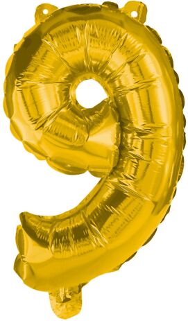 Foil Μπαλόνια Χρυσά No9 85cm (91193) (0)