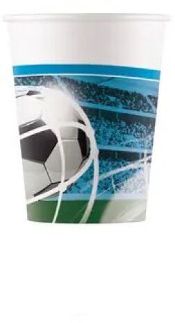 Ποτήρια Χάρτινα Soccer Fans 200ml 8Τμχ (093746) (0)