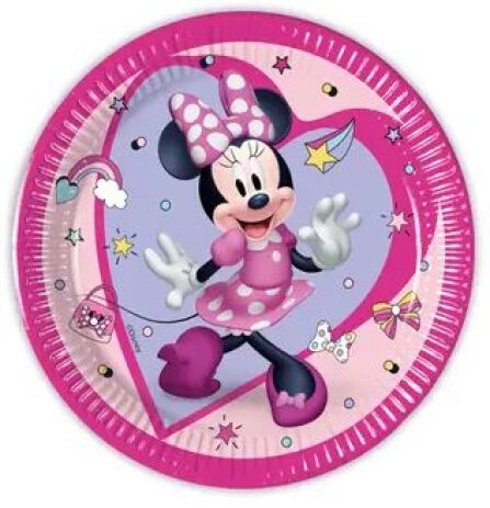 Πιάτα Μεσαία Minnie Junior 20cm 8Τμχ (94051) (0)