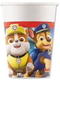 Ποτήρια Χάρτινα Paw Patrol Rescue Heroes 200ml 8Τμχ (95598) (0)