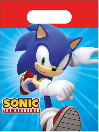 Τσάντες Δώρων Sonic Χάρτινες 4Τμχ (95665) (0)