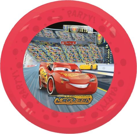 Πιάτα Πολλαπλών Χρήσεων Cars 21cm 4Τμχ (96267) (0)