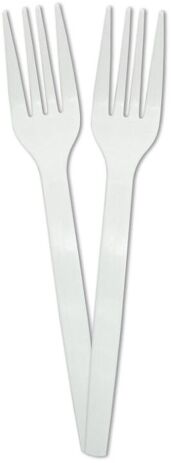 Πηρούνια Πλαστικά Πολλαπλών Χρήσεων 10Τμχ (96393) (0)