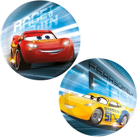 Πιάτα Μεσαία Cars Victory Is Mine 20cm 8Τμχ (097284) (0)