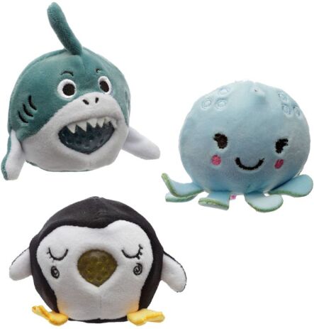 Puckator Λούτρινο Sealife-3 Σχέδια-1Τμχ (TY750) (0)