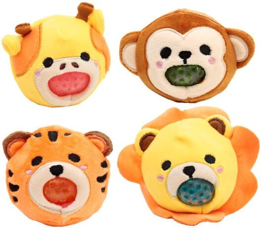 Puckator Λούτρινο Squeezy Adoramals-4 Σχέδια (TY756) (0)