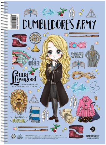 Salko Τετράδιο Harry Potter Magical Σπιράλ 21x29 2 Θέματα 120 Σελίδες-4 Σχέδια (7337) (3)