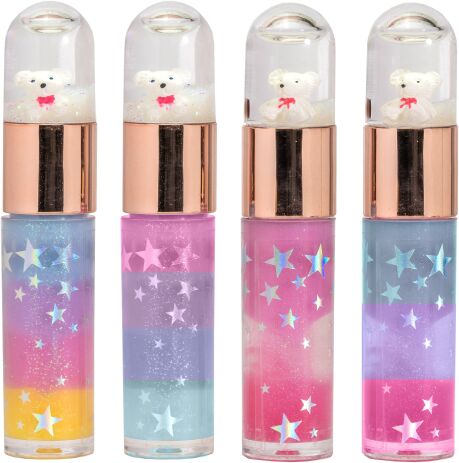 Martinelia Bear Lip Gloss Glitter Effect 5,8ml 1Τμχ-4 Σχέδια (C-61039) (1)