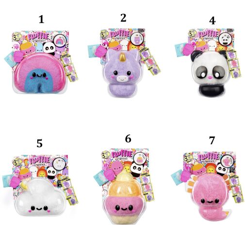 Fluffie Stuffiez Λούτρινο Small S1-6 Σχέδια (593447EUC) (1)