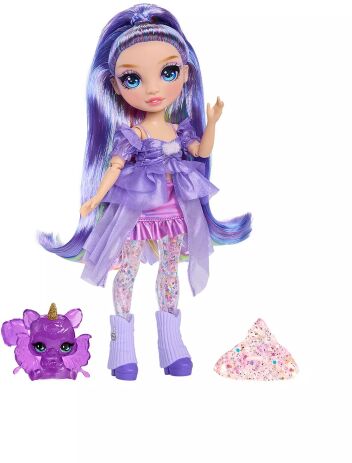Rainbow High Shimmers Κούκλα & Slime-Violet (122425EU) (0)