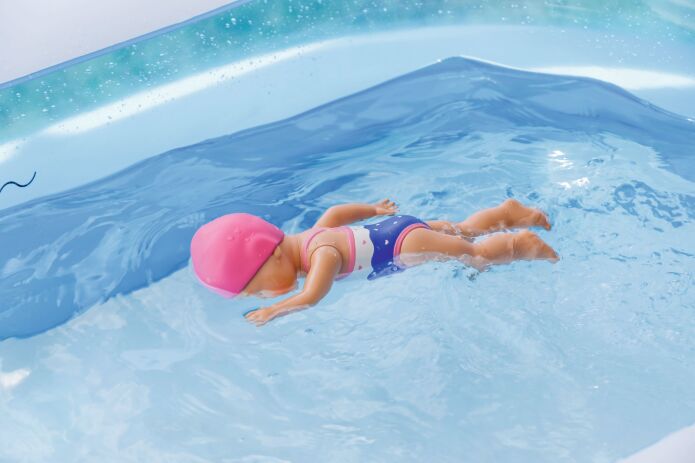 Baby Born Lizzie Κούκλα Κολυμβήτρια 30cm (839454) (5)