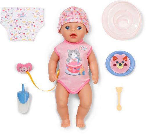 Baby Born Lena Διαδραστική Κούκλα 36cm (840719-116726) (2)