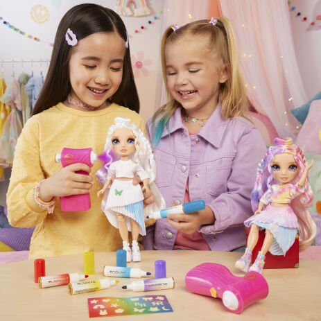 Rainbow High Airbrush & Create Fashion Κούκλα-Purple Eyes (543350EUC) (9)