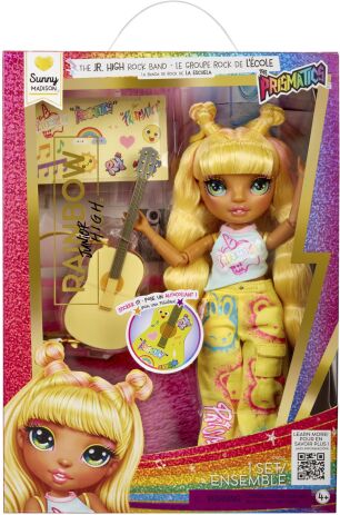 Rainbow High Junior High Rock Party Κούκλα-Sunny (565628EUC) (1)