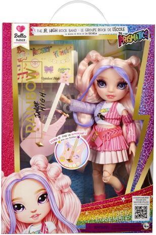 Rainbow High Junior High Rock Party Κούκλα-Bella (565659EUC) (1)