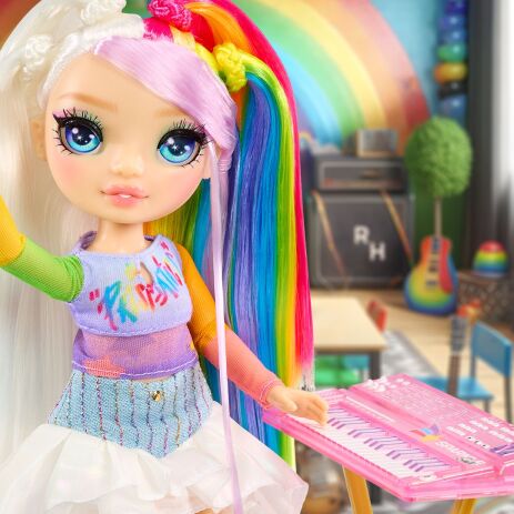 Rainbow High Junior High Rock Party Κούκλα-Amaya (565772EUC) (5)