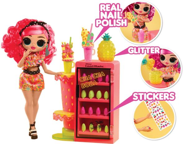 L.O.L Surprise Omg Στούντιο Νυχιών Sweet Nails Κούκλα-Pinky Pops (503842EUC) (3)