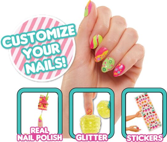 L.O.L Surprise Omg Στούντιο Νυχιών Sweet Nails Κούκλα-Pinky Pops (503842EUC) (5)