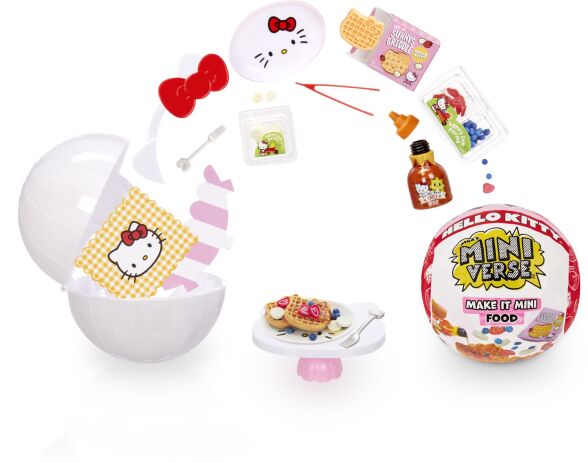 Miniverse Food-Make It Hello Kitty-12 Σχέδια-1Τμχ (515722EUC) (2)