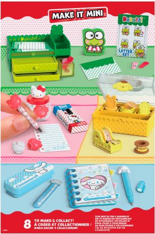 Miniverse-Make It Mini Hello Kitty S3-8 Σχέδια-1Τμχ (535324EUC) (2)