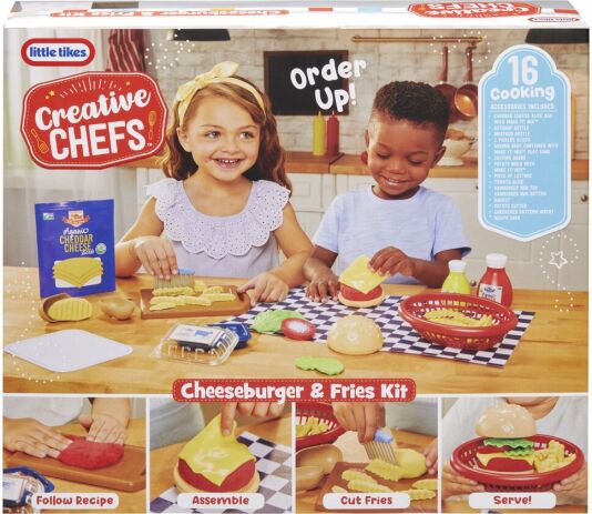 Little Tikes Chef Σετ Μπέργκερ Με Πατάτες (643194EUC) (5)