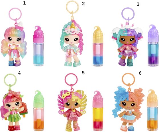 Yummiland Lipgloss Κούκλα Color Change Combo-6 Σχέδια (546061EUC) (1)