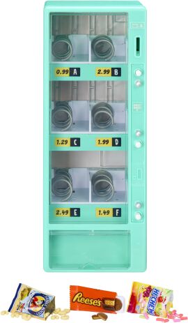Miniverse Food-Real Brands Vending Machine-2 Σχέδια (247937EUC) (5)